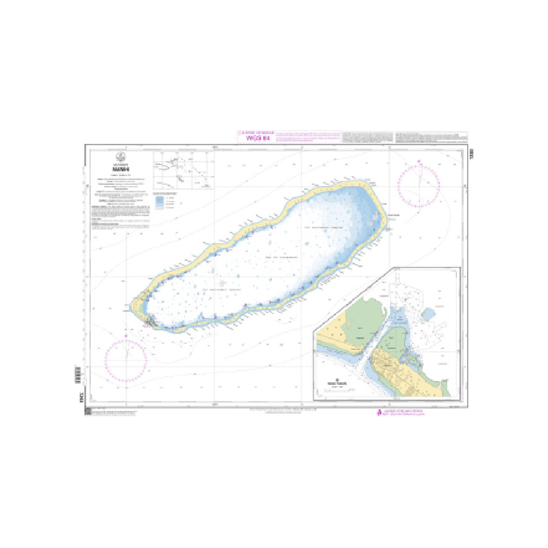 Shom C - 7293 - Manihi | Librairie Maritime Nautic Way
