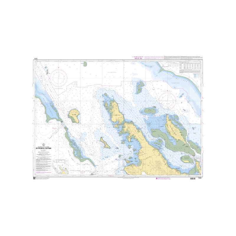 Shom C - 7318 - De Poum à l'Île Pam | Librairie Maritime Nautic Way