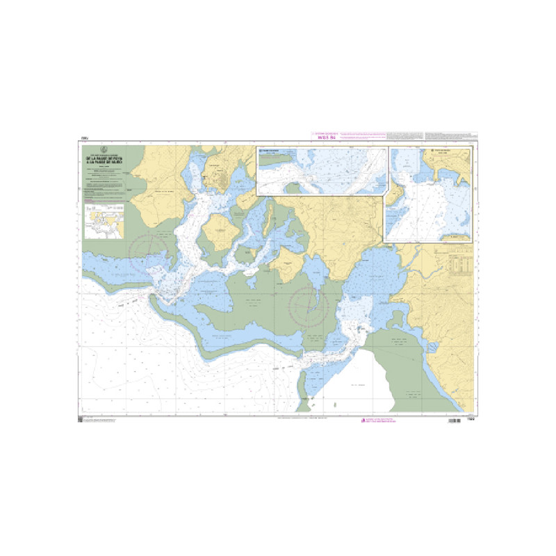 Shom C - 7322 - De la Passe de Poya à la Passe de Muéo | Librairie Maritime Nautic Way