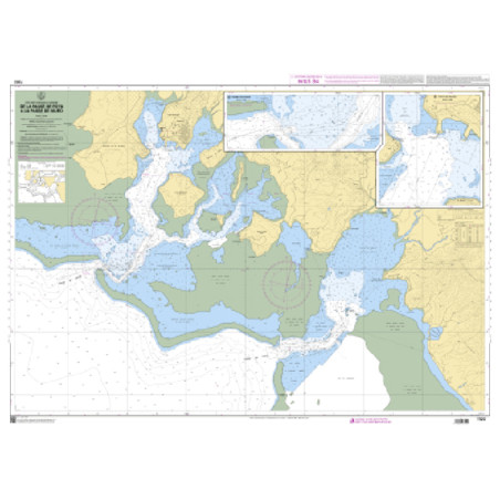 Shom C - 7322 - De la Passe de Poya à la Passe de Muéo | Librairie Maritime Nautic Way