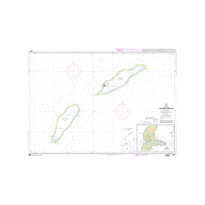Shom C - 7346 - Iles du Roi Georges. Takaroa et Takapoto | Librairie Maritime Nautic Way