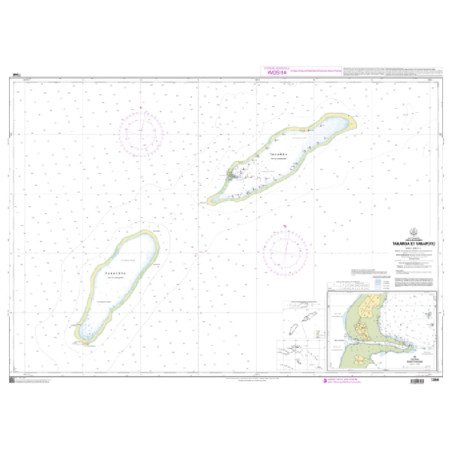 Shom C - 7346 - Iles du Roi Georges. Takaroa et Takapoto | Librairie Maritime Nautic Way