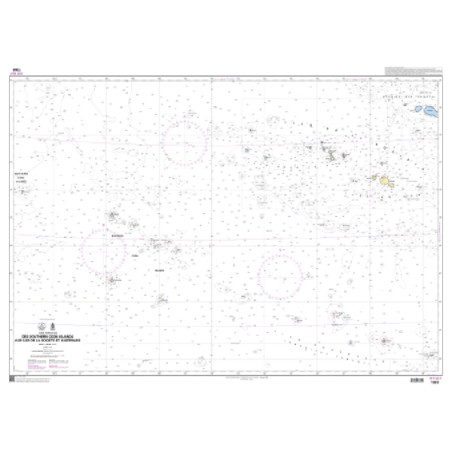 Shom C - 7369 - INT 657 - Des Southern Cook Islands aux Iles de la Société et Australes | Librairie Maritime Nautic Way