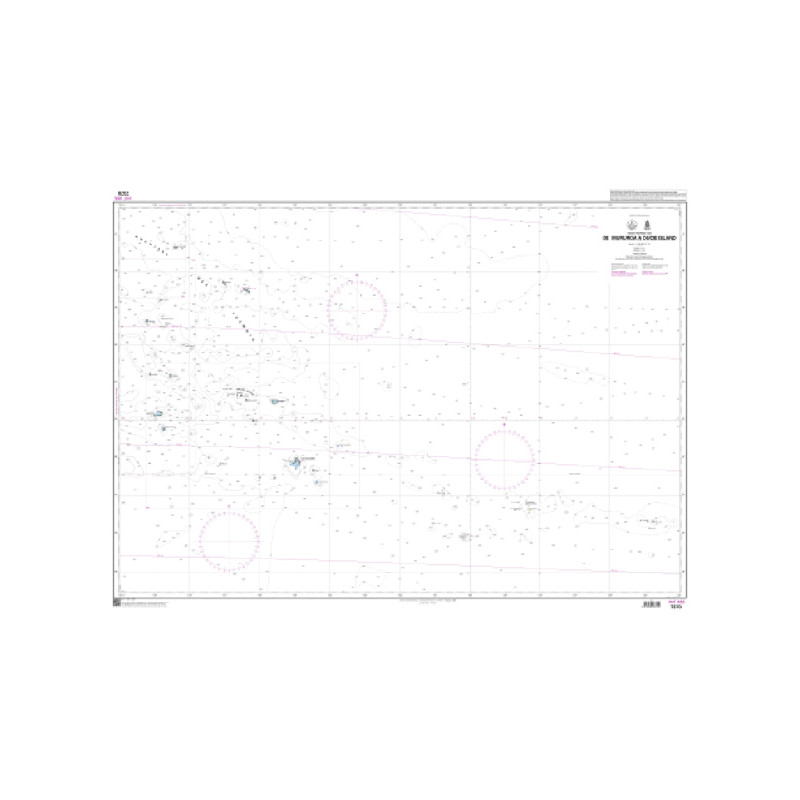 Shom C - 7370 - INT 655 - De Mururoa à Ducie Island | Librairie Maritime Nautic Way