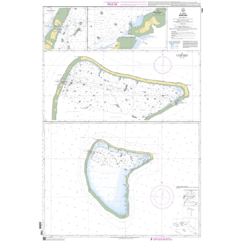 Shom C - 7458 - Aratika | Librairie Maritime Nautic Way