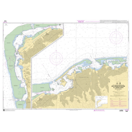 Shom C - 7460 - INT 6940 - De la Passe de Taapuna à la Passe d'Arue | Librairie Maritime Nautic Way