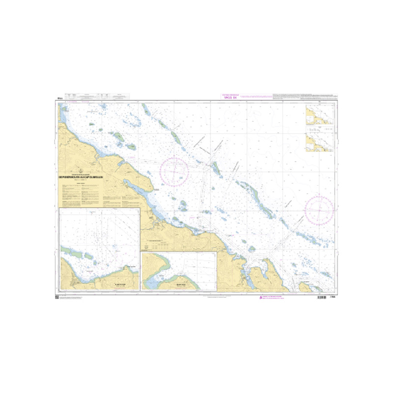 Shom C - 7755 - De Ponérihouen au Cap Dumoulin | Librairie Maritime Nautic Way