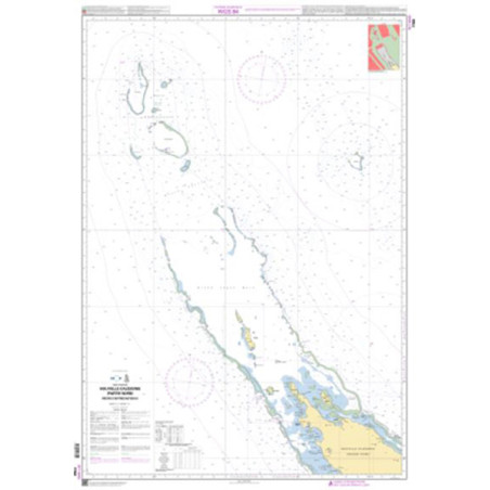 Shom C - 7760 - Nouvelle-Calédonie (partie Nord) - Récifs d'Entrecasteaux | Librairie Maritime Nautic Way
