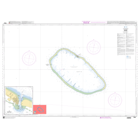 Shom C - 7463 - Katiu | Librairie Maritime Nautic Way