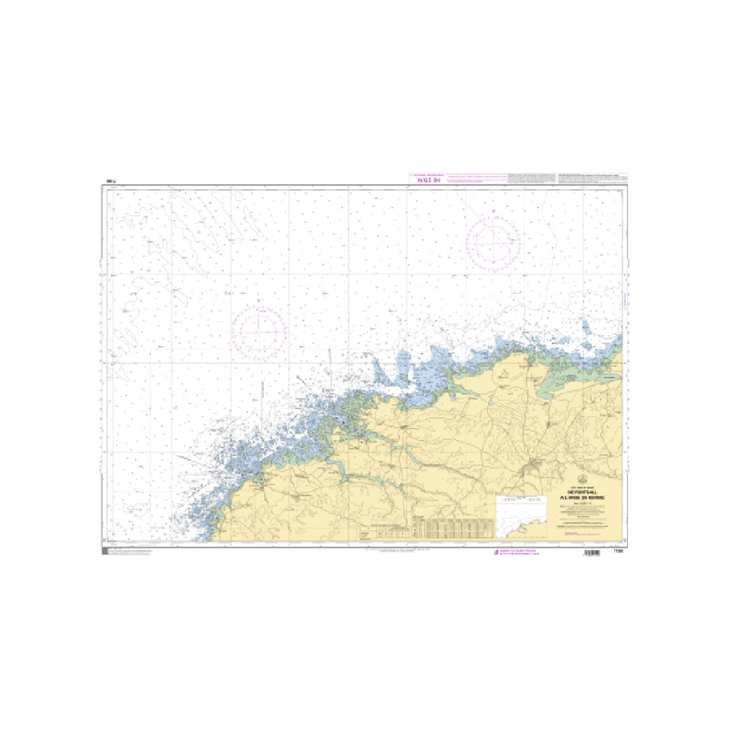 Shom C - 7150 - De Portsall à l'Anse de Kernic | Librairie Maritime Nautic Way
