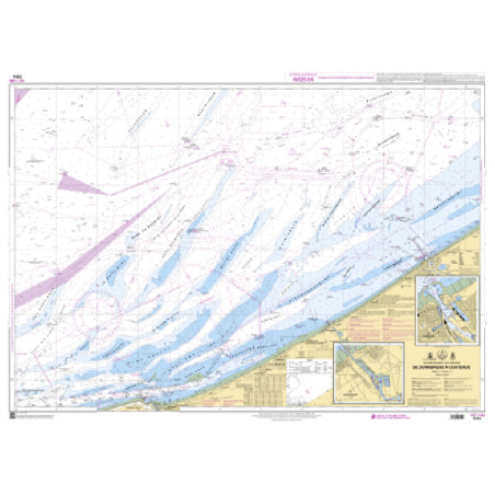 Shom C - 7214 - INT 1480 - (fac-similé de la carte BE 102) - De Dunkerque à Oostende | Librairie Maritime Nautic Way