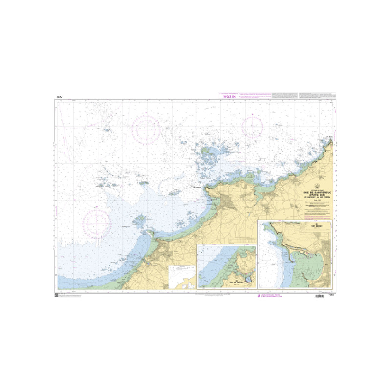 Shom C - 7310 - Baie de Saint-Brieuc (partie Est) - De Dahouët au Cap Fréhel | Librairie Maritime Nautic Way