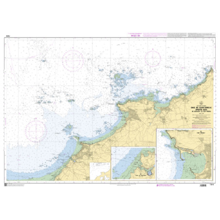 Shom C - 7310 - Baie de Saint-Brieuc (partie Est) - De Dahouët au Cap Fréhel | Librairie Maritime Nautic Way