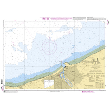 Shom C - 7317 - INT 1745 - Port de Dieppe | Librairie Maritime Nautic Way