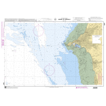 Shom C - 7341 - Abords de Granville | Librairie Maritime Nautic Way