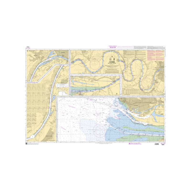 Shom C - 7419 - INT 1752 - La Seine - Du Havre à Rouen | Librairie Maritime Nautic Way