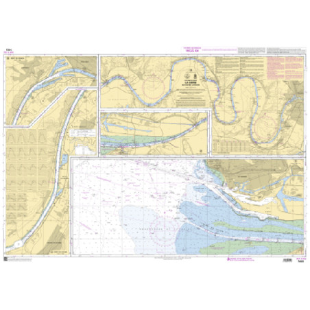 Shom C - 7419 - INT 1752 - La Seine - Du Havre à Rouen | Librairie Maritime Nautic Way