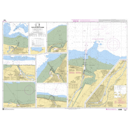 Shom C - 7420 - INT 1759 - Ports en Baie de Seine | Librairie Maritime Nautic Way