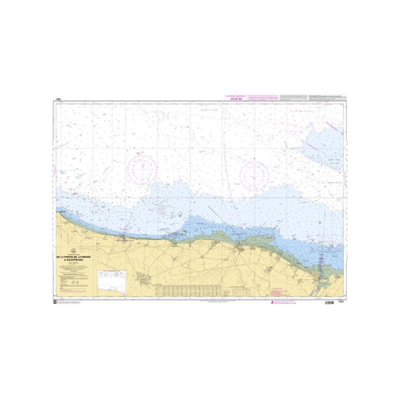 Shom C - 7421 - De la Pointe de La Percée à Ouistreham | Librairie Maritime Nautic Way