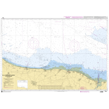 Shom C - 7421 - De la Pointe de La Percée à Ouistreham | Librairie Maritime Nautic Way