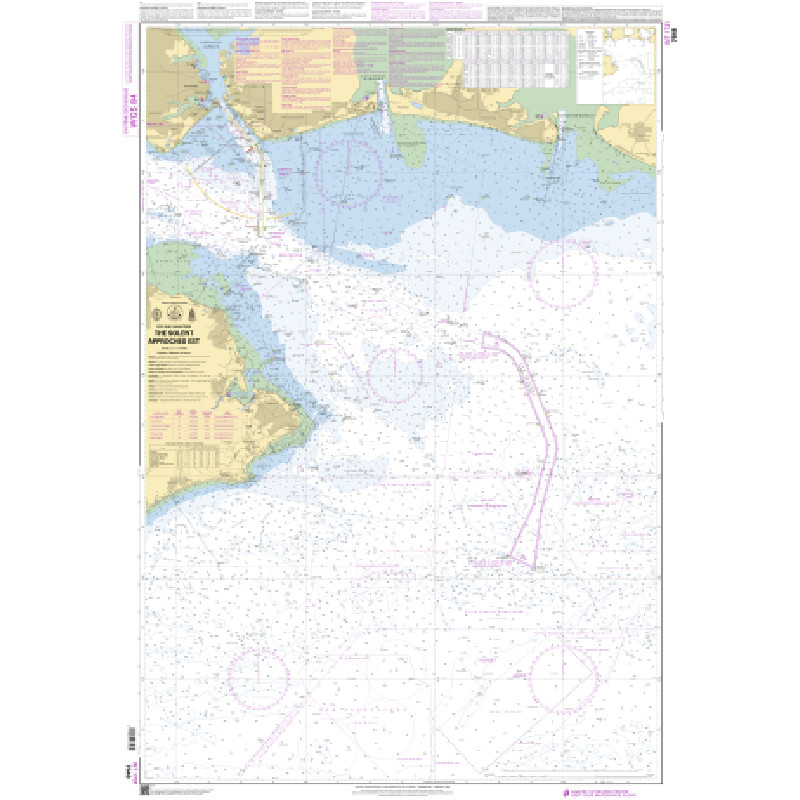 Shom C - 7648 - INT 1731 - (fac-similé de la carte GB 2037) - The Solent - Approches Est | Librairie Maritime Nautic Way