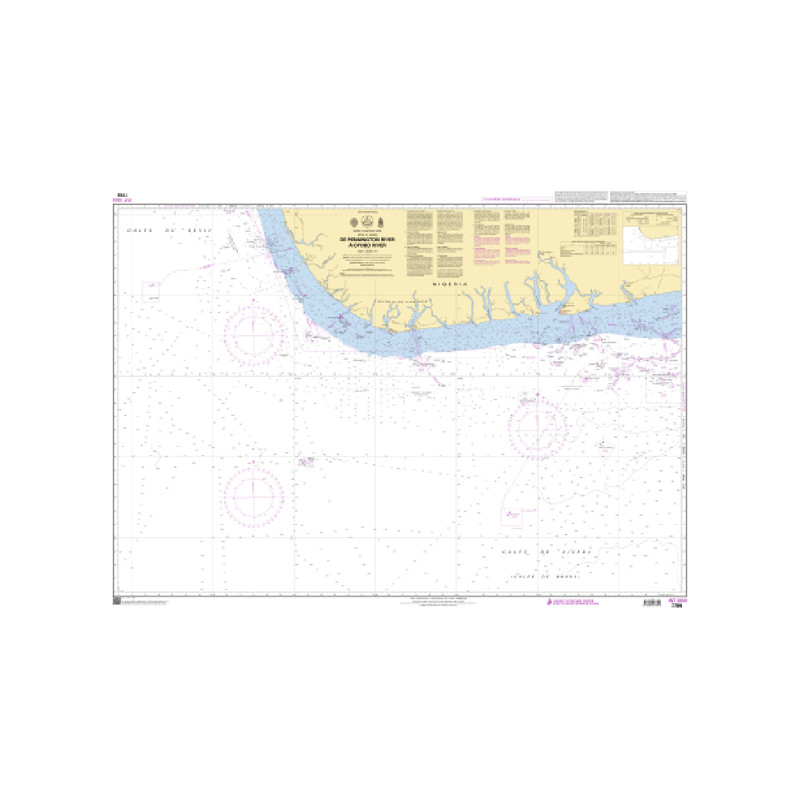 Shom C - 7789 - De Penninghton river to Opodo river | Librairie Maritime Nautic Way