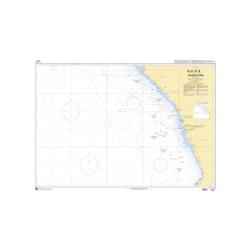 Shom C - 7791 - De Gamba à Luanda | Librairie maritime Nautic Way