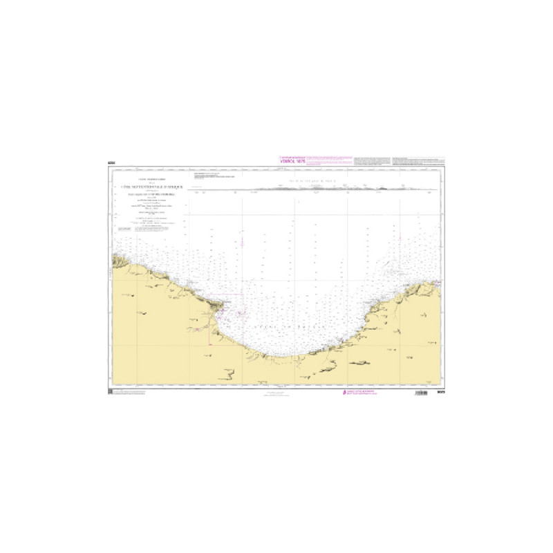 Shom C - 3029 - Du Cap Sigli à Djidjelli | Librairie Maritime Nautic Way