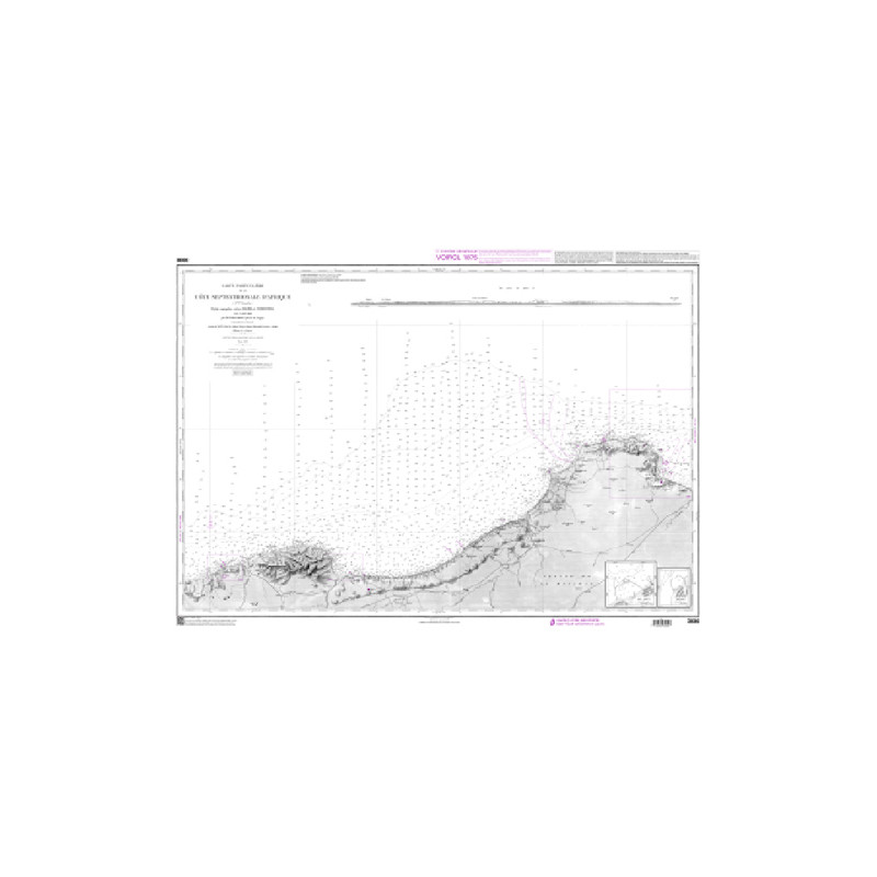 Shom C - 3030 - D'Alger à Cherchell | Librairie Maritime Nautic Way