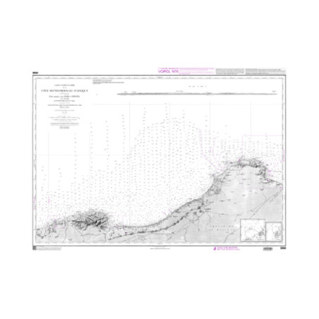 Shom C - 3030 - D'Alger à Cherchell | Librairie Maritime Nautic Way