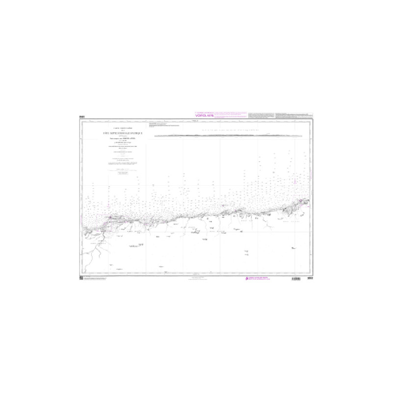 Shom C - 3202 - De Cherchell à Ténès | Librairie Maritime Nautic Way