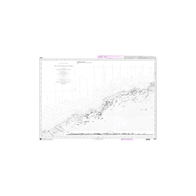 Shom C - 3234 - De la Pointe Kef el Assfer au Cap Ténès | Librairie Maritime Nautic Way