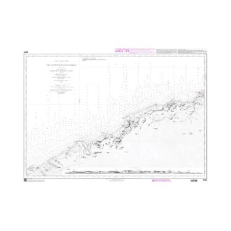 Shom C - 3234 - De la Pointe Kef el Assfer au Cap Ténès | Librairie Maritime Nautic Way