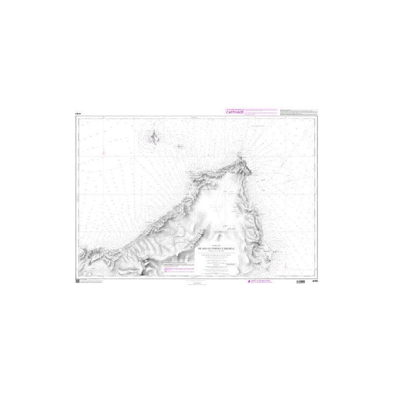 Shom C - 4191 - De Ras-al-Fortas à Kelibia | Librairie Maritime Nautic Way