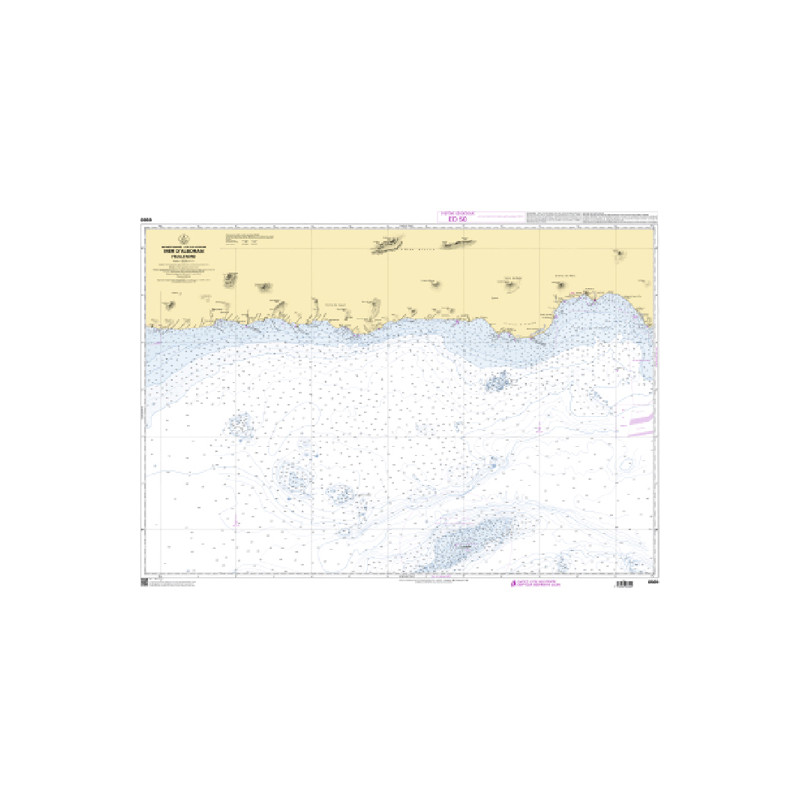 Shom C - 6569 - Mer d'Alboran - Feuille Nord | Librairie Maritime Nautic Way