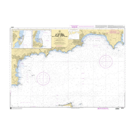 Shom C - 6616 - Du Cap Bénat au Cap Lardier - Rade de Bormes - Baie de Cavalaire | Librairie Maritime Nautic Way