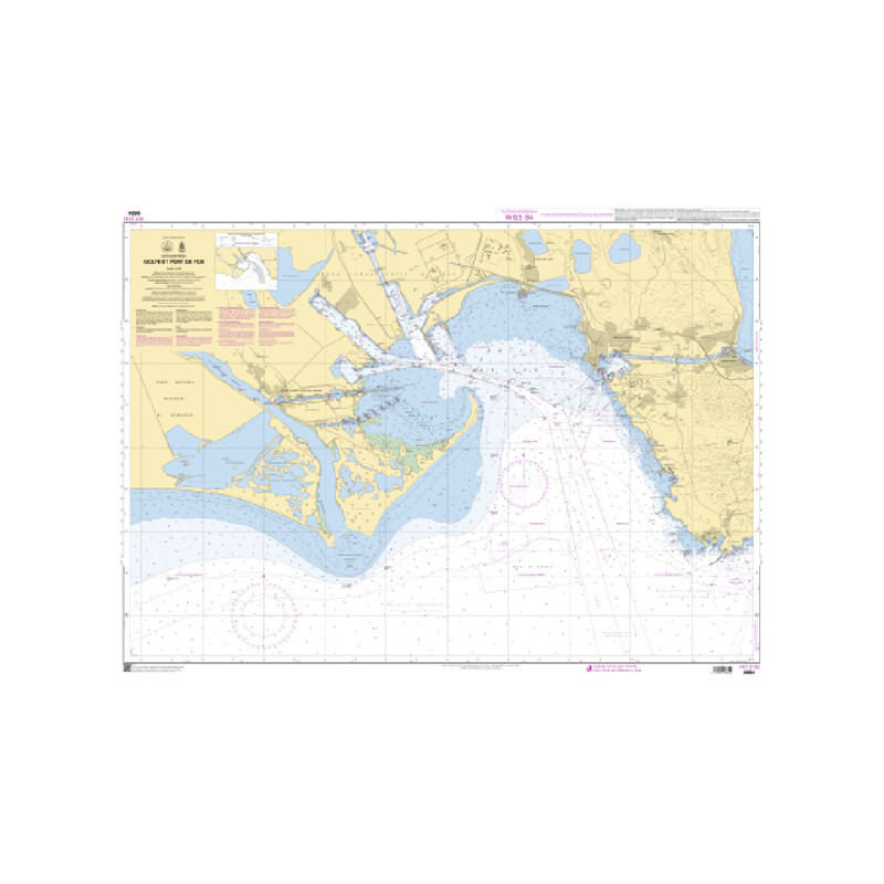 Shom C - 6684 - INT 3192 - Golfe et Port de Fos | Librairie Maritime Nautic Way