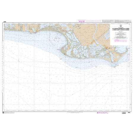 Shom C - 6693 - De Saintes-Maries-de-la-Mer à Port-Saint-Louis-du-Rhône  | Librairie Maritime Nautic Way