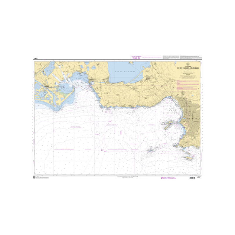 Shom C - 6767 - De Fos-sur-Mer à Marseille | Librairie Maritime Nautic Way