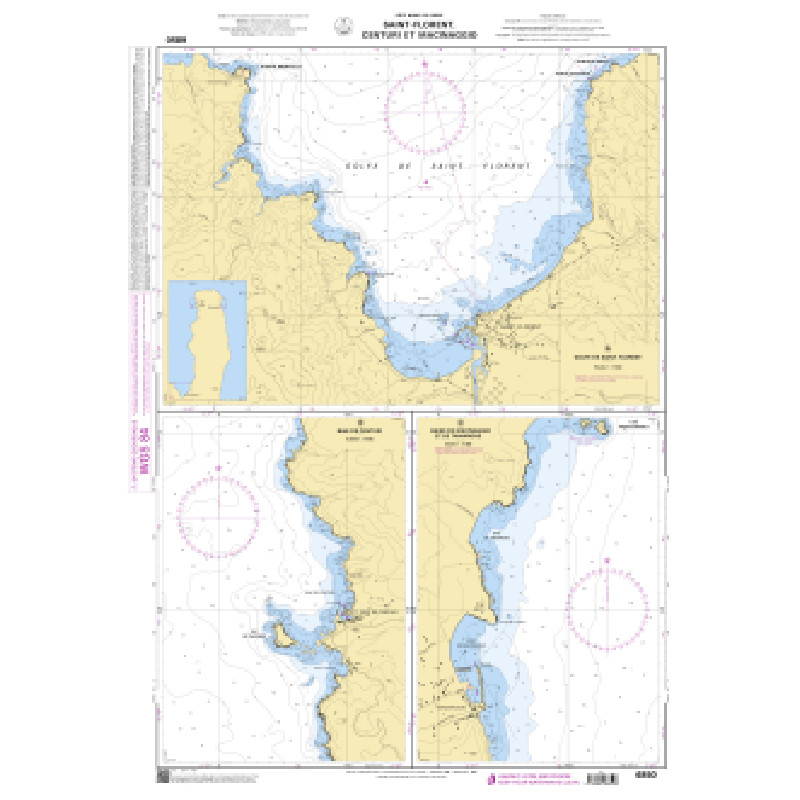 Shom C - 6850 - Saint-Florent,Centuri,Macinaggio | Librairie Maritime Nautic Way