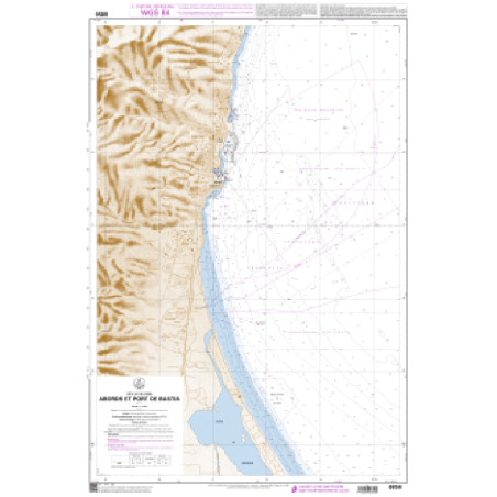 Shom C - 6856 - Abords et Port de Bastia | Librairie Maritime Nautic Way