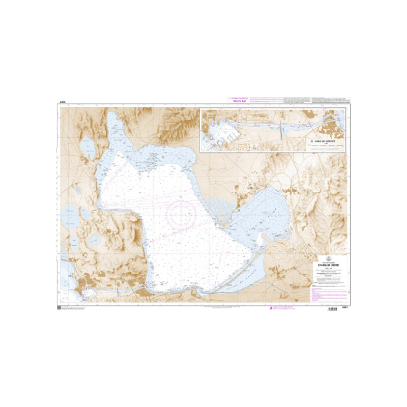 Shom C - 6907 - Etang de Berre | Librairie Maritime Nautic Way