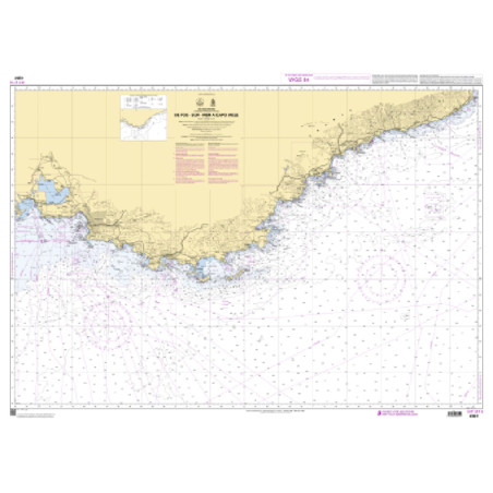 Shom C - 6951 - INT 3118 - De Fos-sur-Mer à Capo Mele | Librairie Maritime Nautic Way