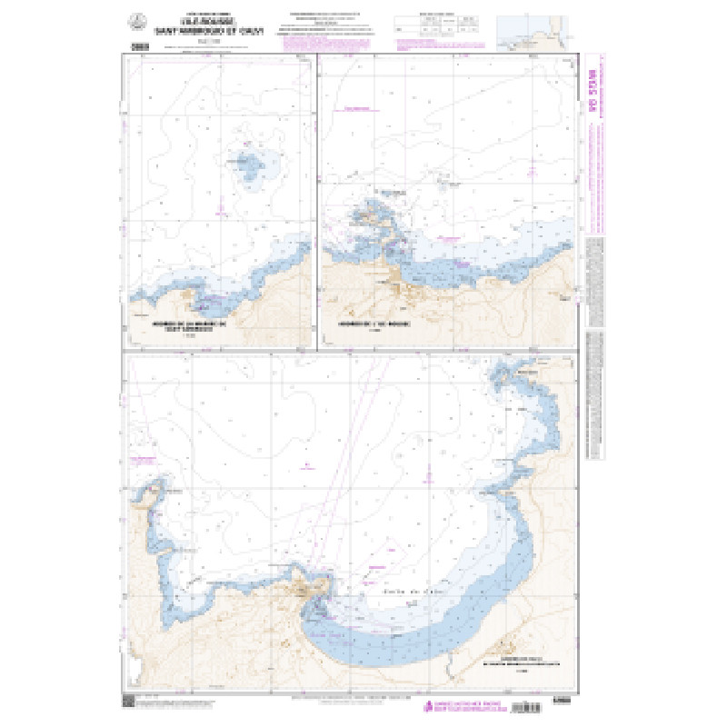 Shom C - 6980 - L'Ile Rousse - Sant'Ambrogio et Calvi | Librairie Maritime Nautic Way