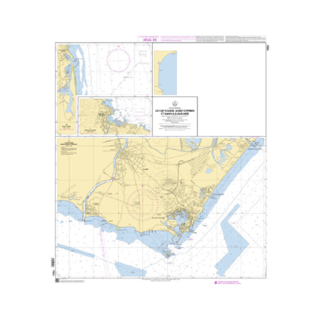 Shom C - 7003 - Le Cap d'Agde, Saint-Cyprien, Banyuls-sur-Mer et Guissan | Librairie Maritime Nautic Way