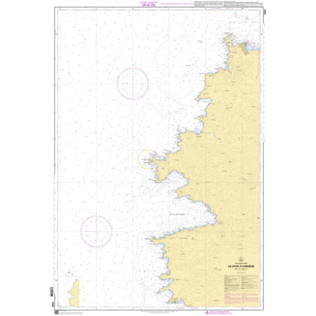 Shom C - 7050 - De Calvi à Cargèse | Librairie Maritime Nautic Way
