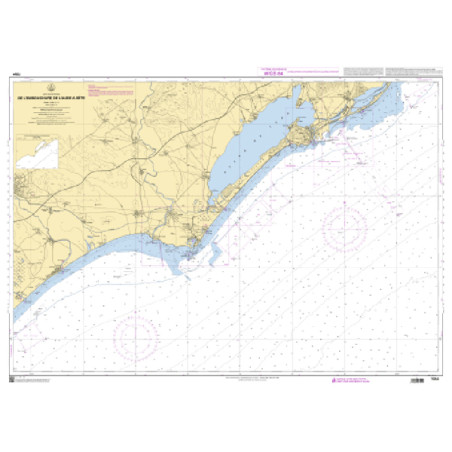 Shom C - 7054 - De l'embouchure de l'Aude à Sète | Librairie Maritime Nautic Way