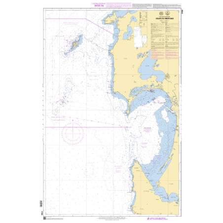 Shom C - 7109 - (fac-similé de la carte IT 293 - septembre 2012) - Golfo di Oristano | Librairie Maritime Nautic Way