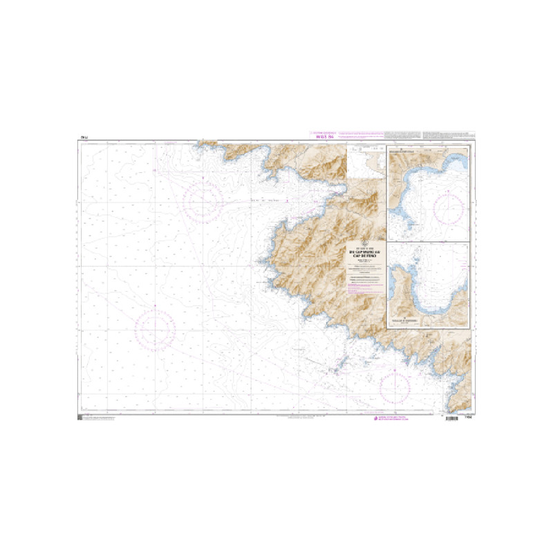 Shom C - 7162 - Du Cap Muro au Cap de Feno | Librairie Maritime Nautic Way