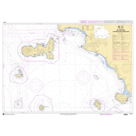 Shom C - 7175 - (fac-similé de la carte IT 5) - De l'Île d'Elbe à Promontorio Argentario | Librairie Maritime Nautic Way